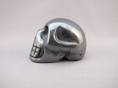 Hematite crystal skulls