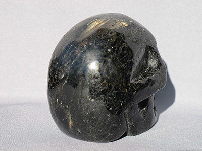Nuummite Crystal Skulls